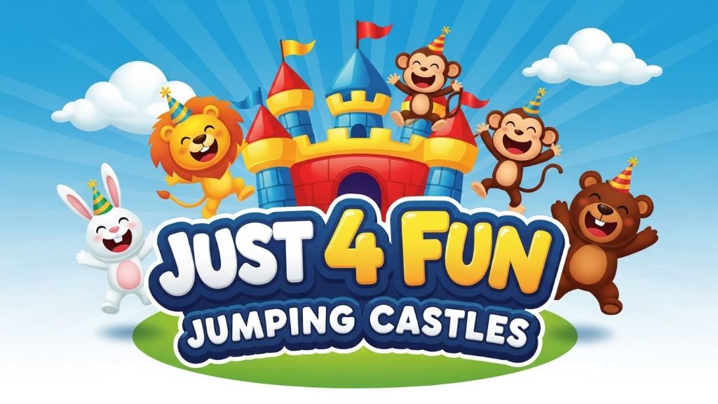 Just 4 Fun Jumping Castles Logo
